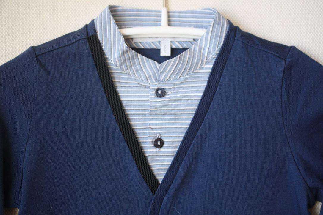 BABY DIOR BLUE SHIRT TOP TEE 9 MONTHS