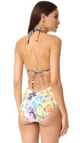 NANETTE LEPORE COPA CUBANA GODDESS SWIMSUIT SMALL