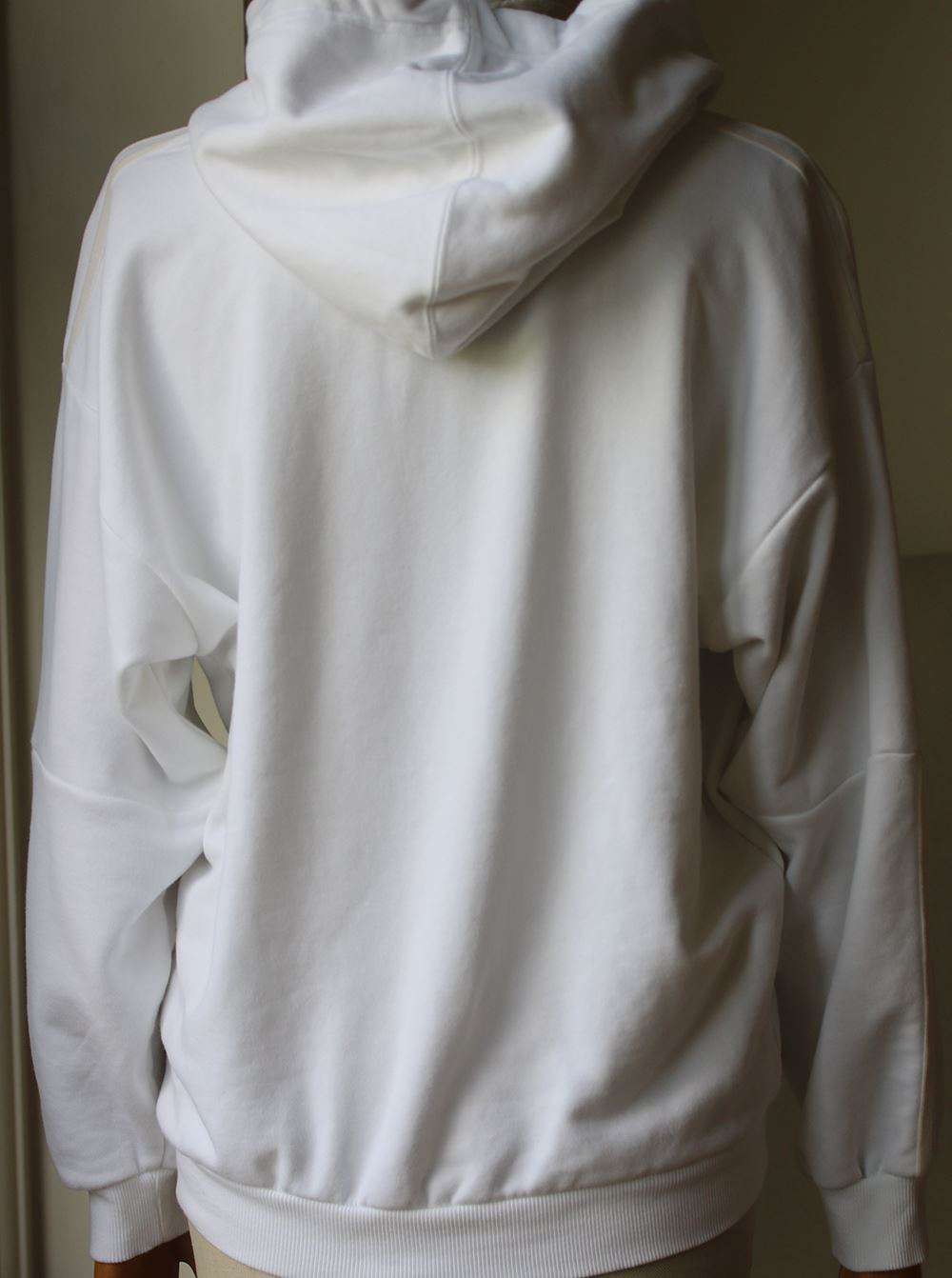 ADIDAS ORIGINALS FLOCK COTTON HOODIE UK 10