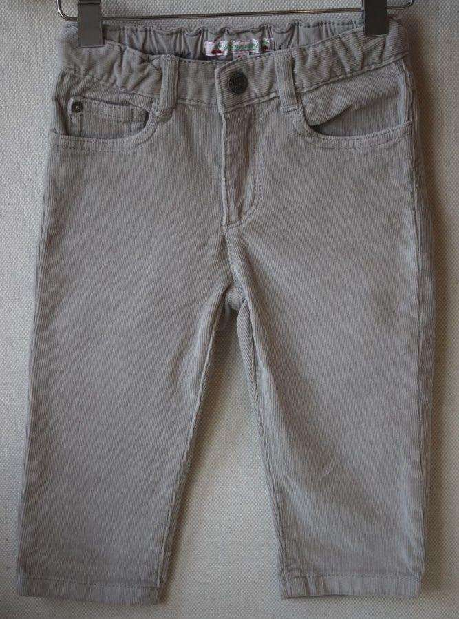 BONPOINT BABY BEIGE CORDUROY JEANS 12 MONTHS