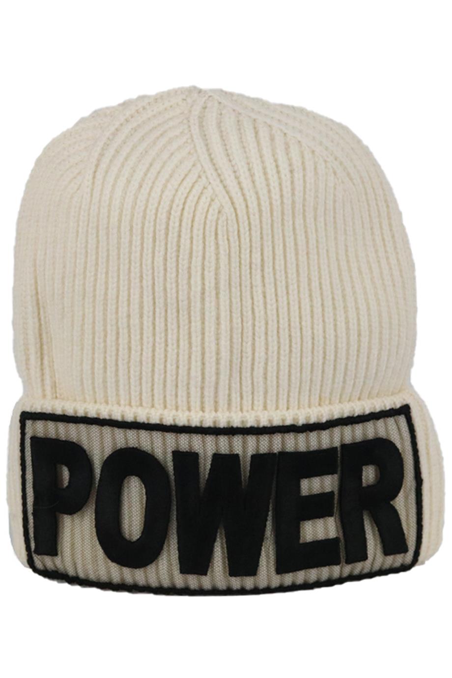 VERSACE EMBROIDERED RIBBED WOOL BEANIE ONE SIZE