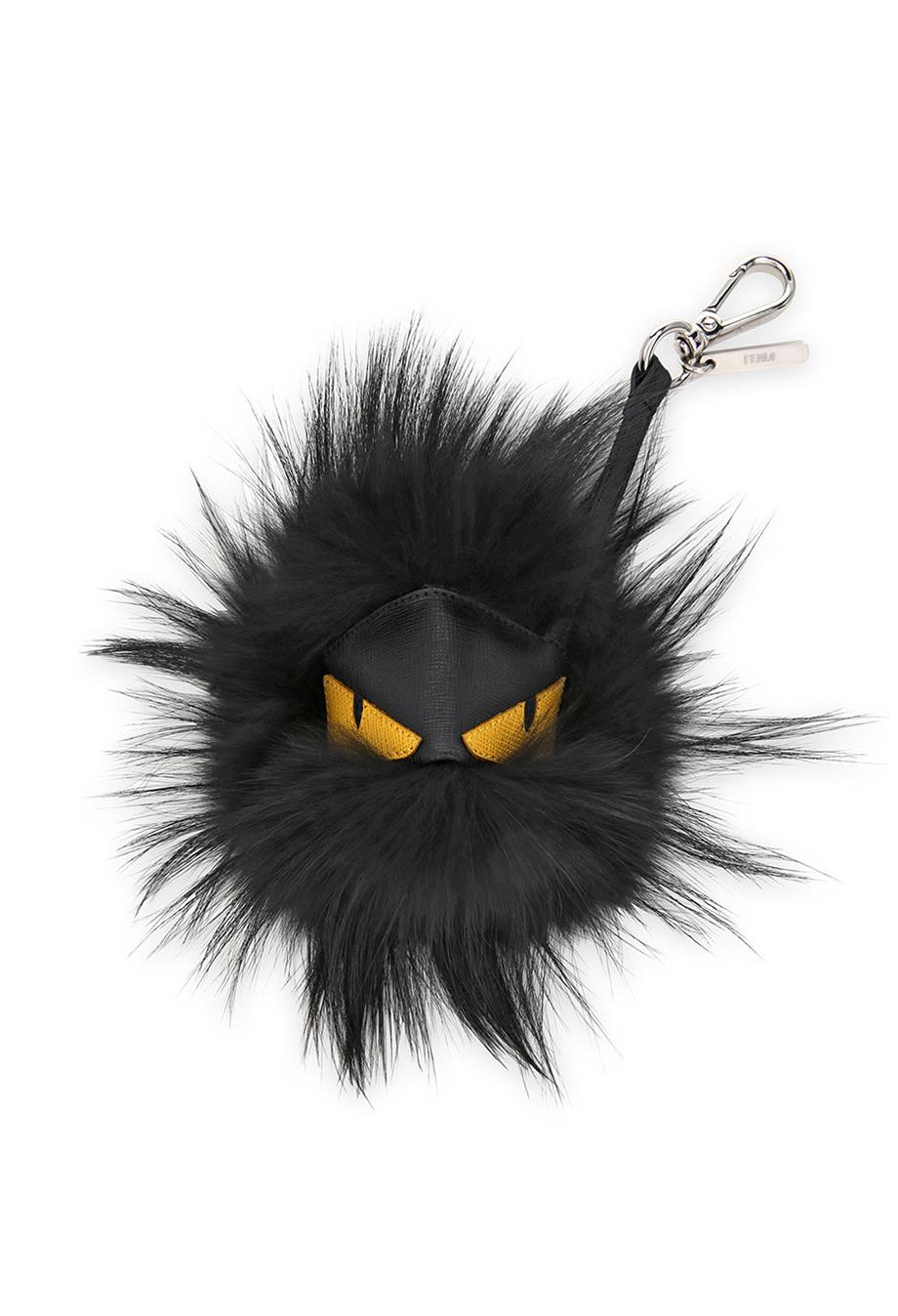 FENDI MONSTER FOX FUR BAG CHARM