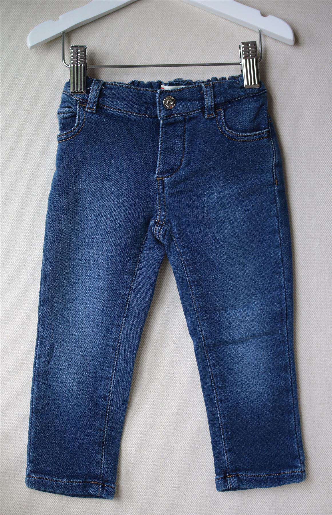 GUCCI BABY BLUE PATCH JEANS 12-18 MONTHS