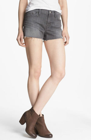 J BRAND GREY KINGDOM SHORTS CUTOFFS W27 UK 8/10