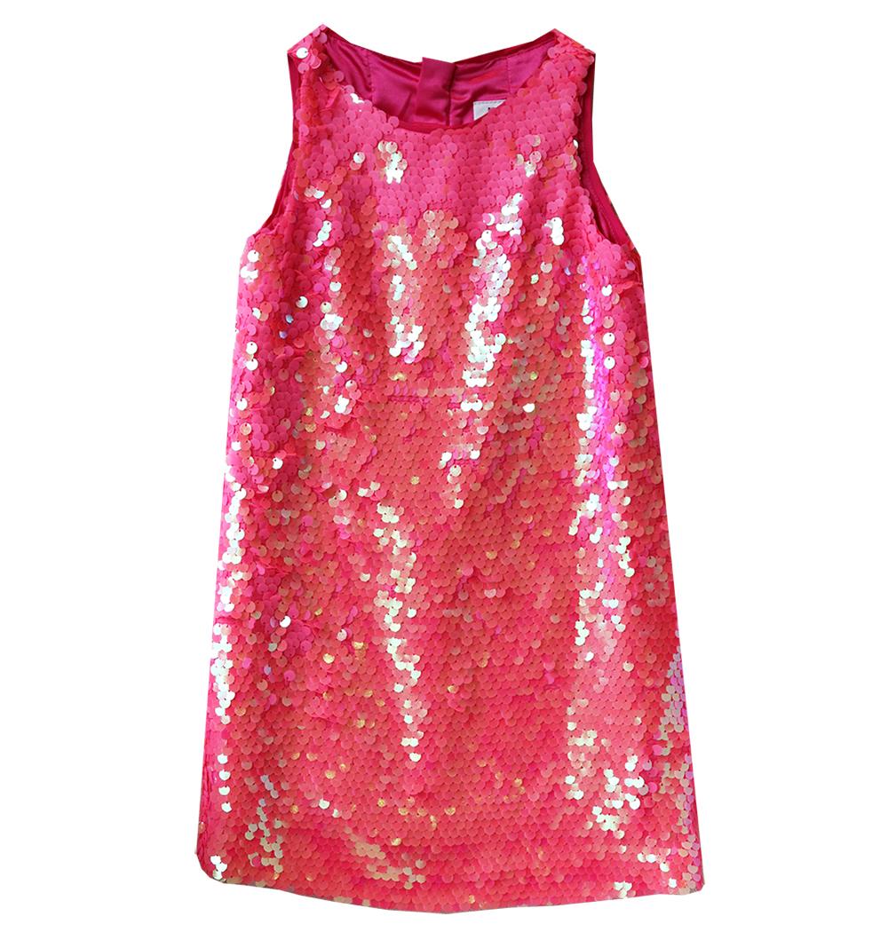 MILLY MINIS KIDS GIRLS SEQUIN DRESS 5-6 YEARS