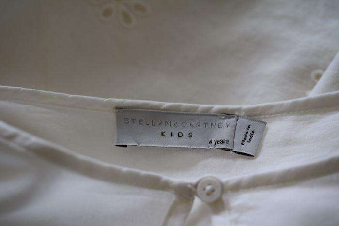 STELLA MCCARTNEY KIDS GIRLS IVORY ALBERTA DRESS 4 YEARS