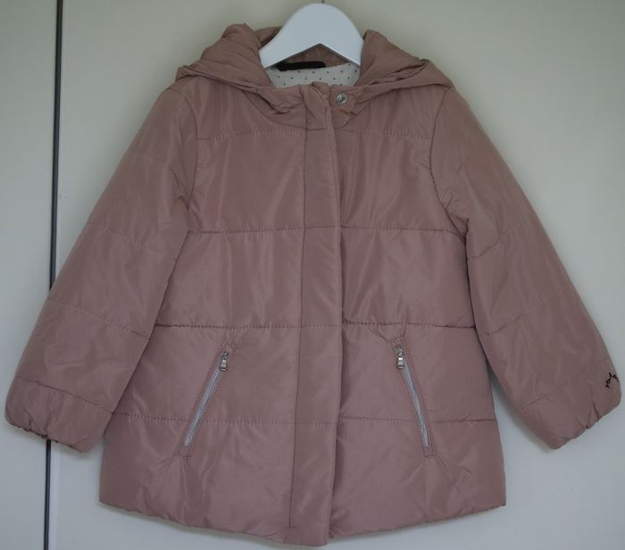 NANOS GIRLS PINK PADDED JACKET 4 YEARS