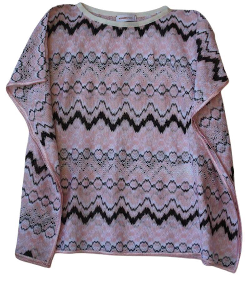MISSONI GIRLS PINK SHORT BEACH DRESS KAFTAN 4-5 YEARS