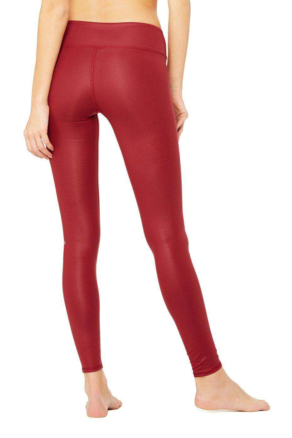ALO YOGA AIRBRUSH SOLID LEGGINGS XXSMALL