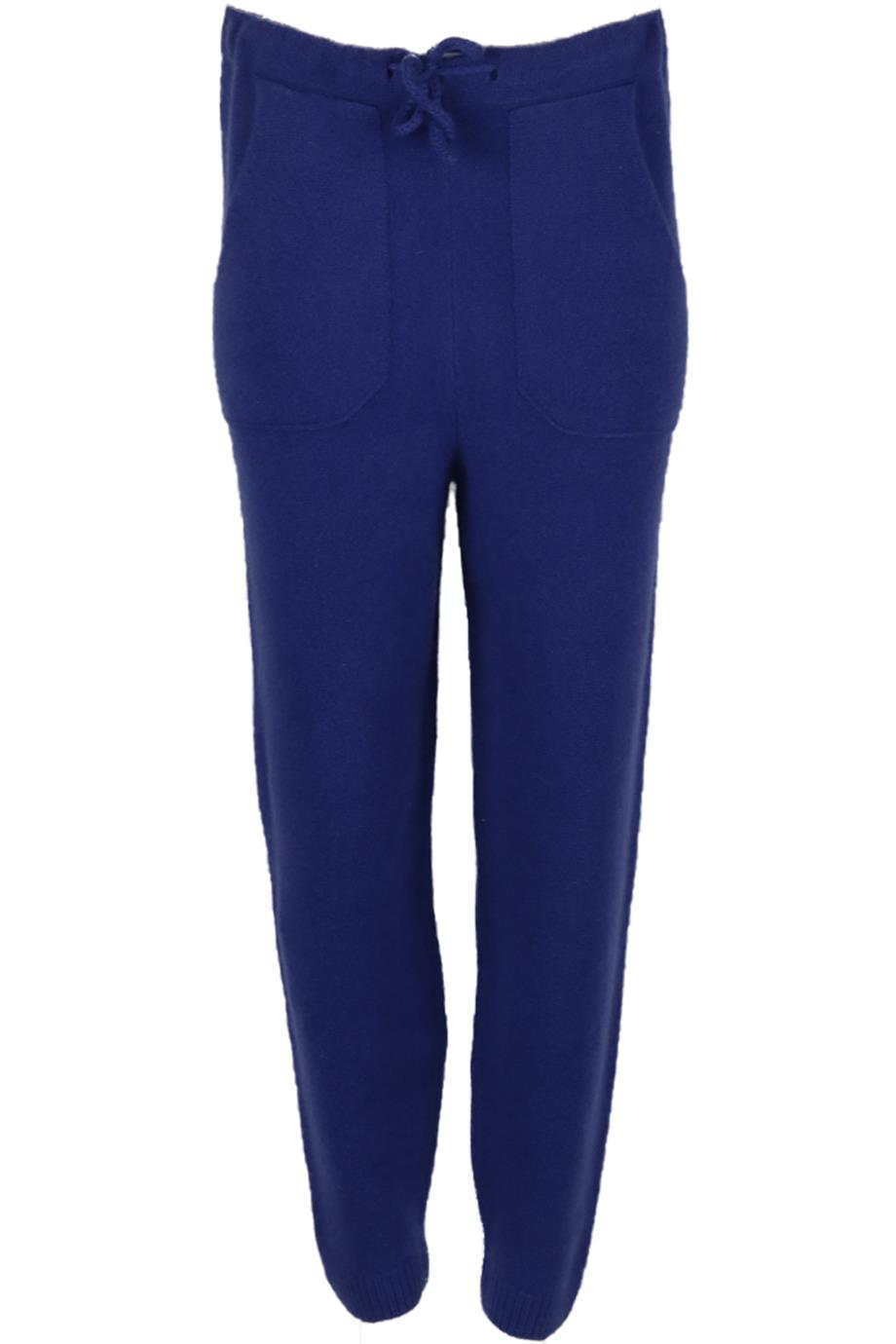 THE ELDER STATESMAN CASHMERE TAPERED PANTS SMALL
