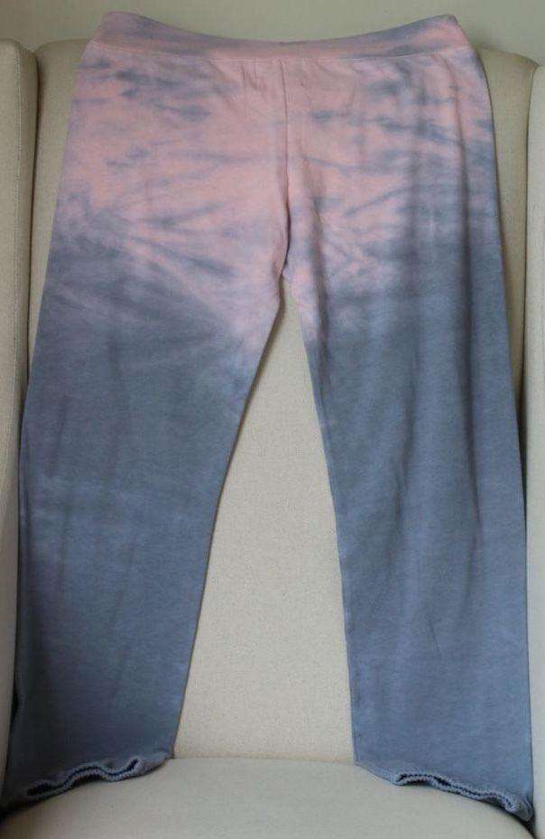 MONROW HORIZON CHERRY BLOSSOM SWEATPANTS SMALL