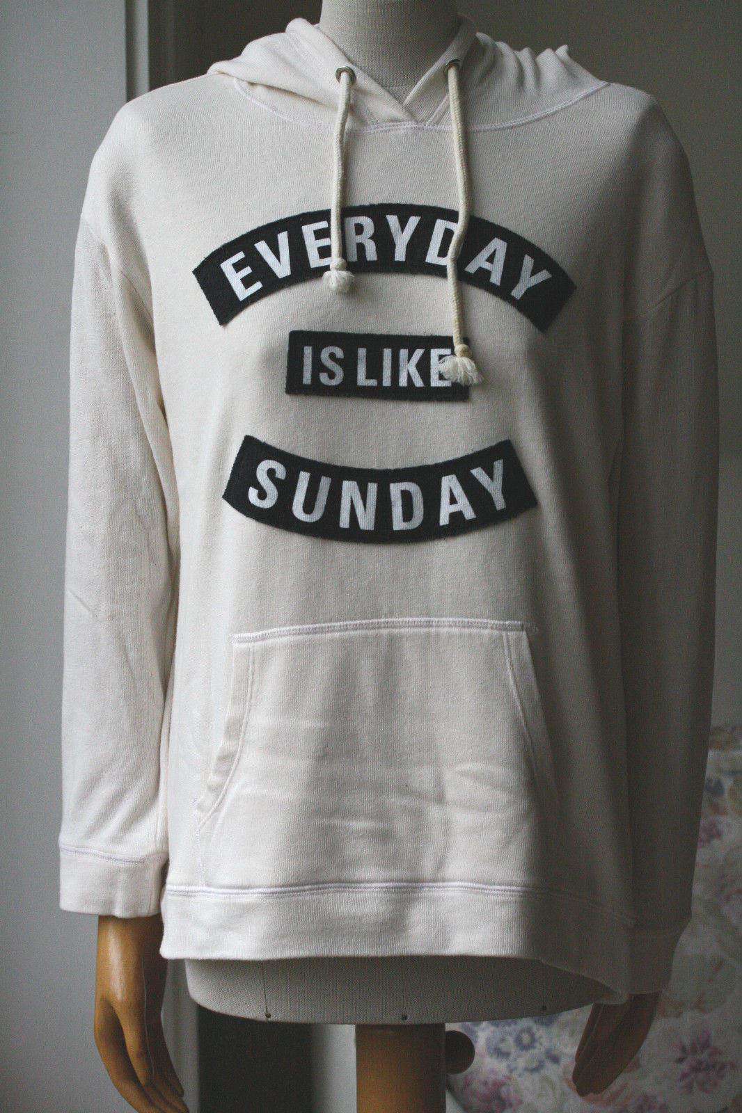 SUNDRY EVERYDAY IS LIKE SUNDAY HOODIE SIZE 1 SMALL