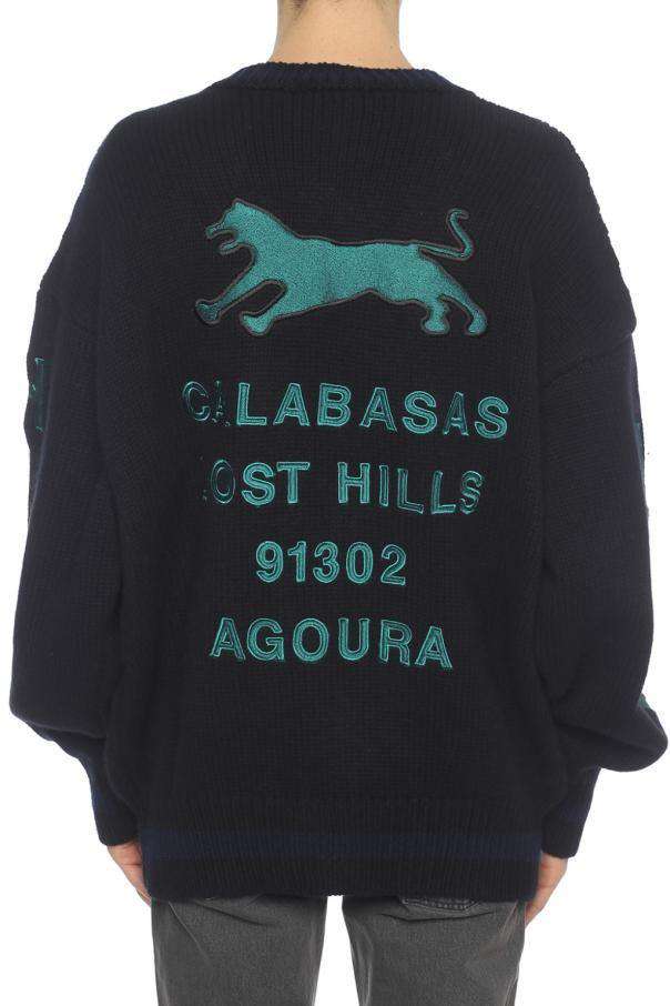 YEEZY CALABASAS LOST HILLS OVERSIZED CARDIGAN SMALL