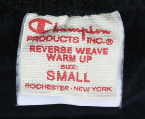 VETEMENTS + CHAMPION COTTON BLEND JERSEY TRACK PANTS SMALL
