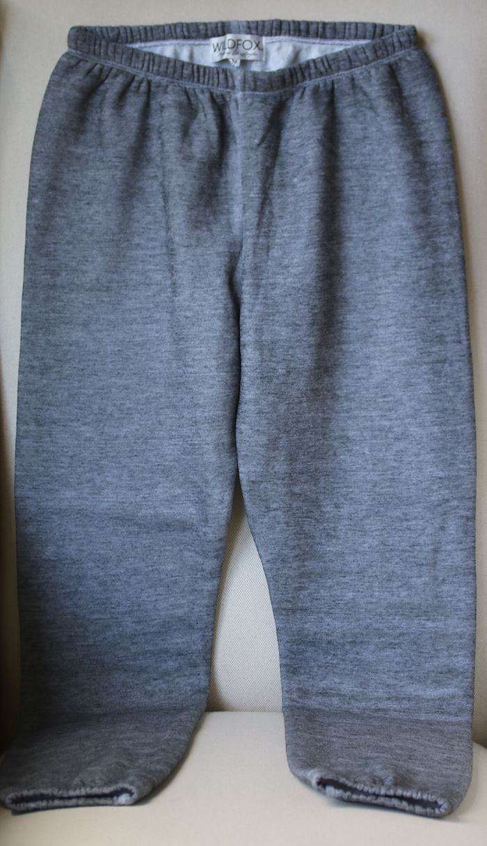 WILDFOX GREY SWEATPANTS MEDIUM