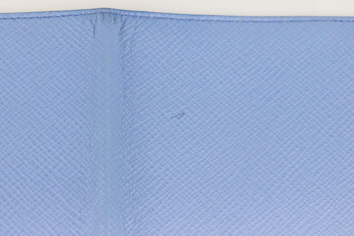 SMYTHSON PERSONALISED PANAMA LEATHER PASSPORT HOLDER
