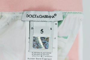 DOLCE AND GABBANA KIDS GIRLS FLORAL SHORTS 5 YEARS