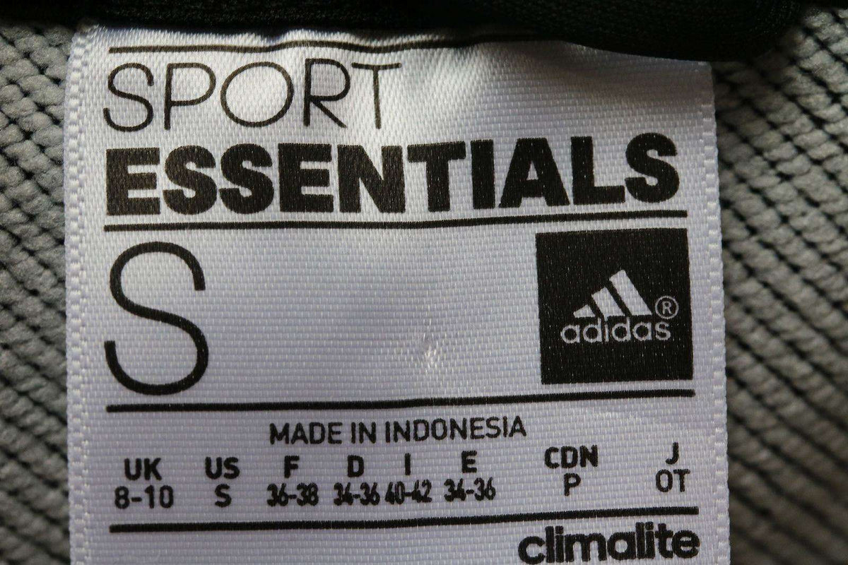 ADIDAS ESSENTIALS 3-STRIPES ZIP-UP HOODED JACKET SMALL