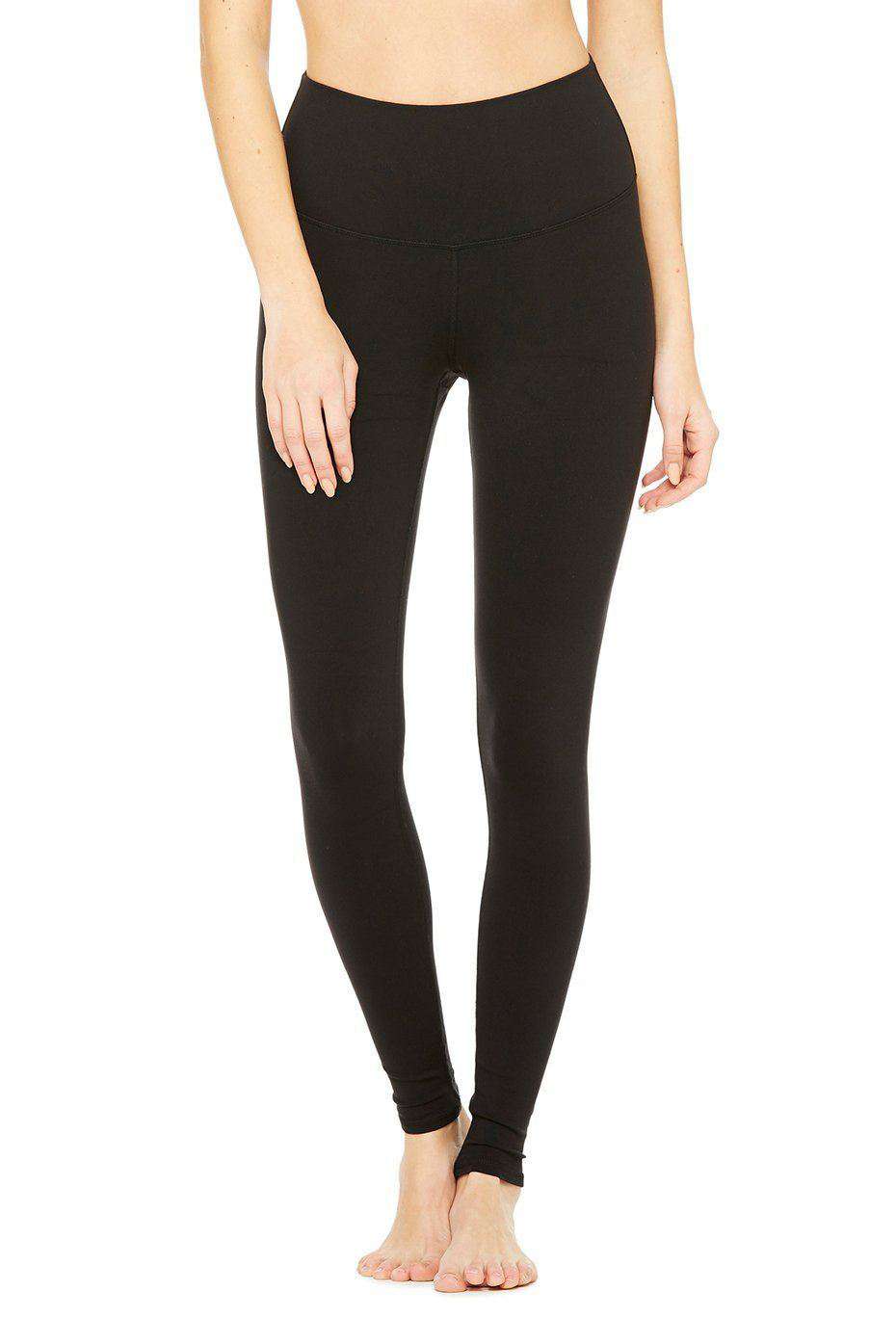 ALO YOGA HIGH-WAIST AIRBRUSH LEGGINGS XSMALL