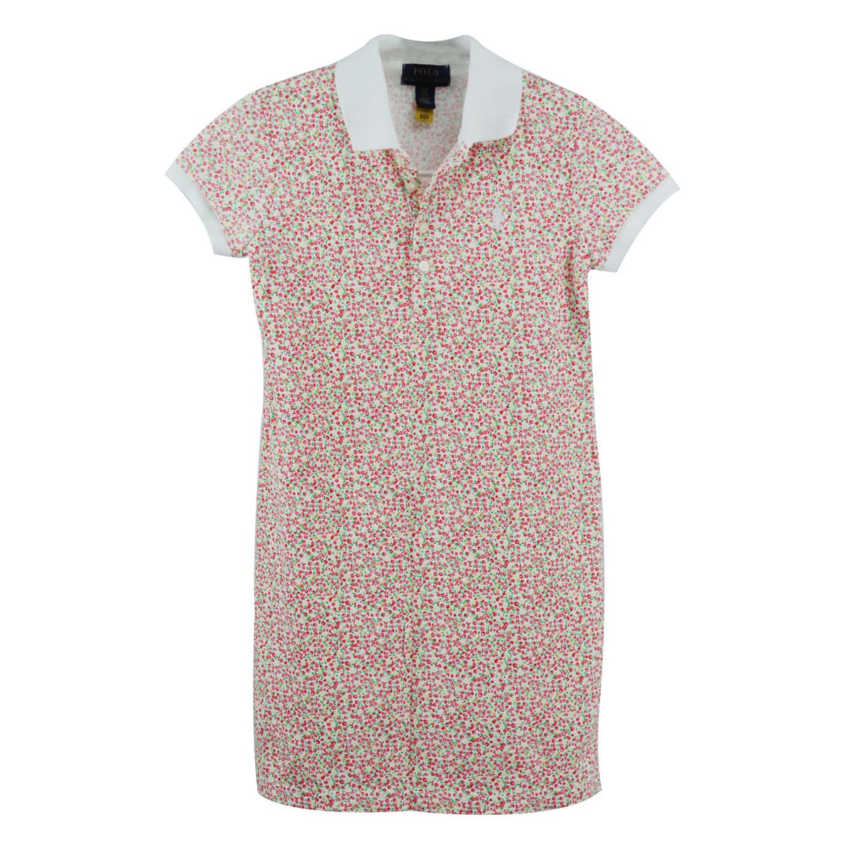 POLO RALPH LAUREN KIDS GIRLS FLORAL COTTON DRESS 7 YEARS