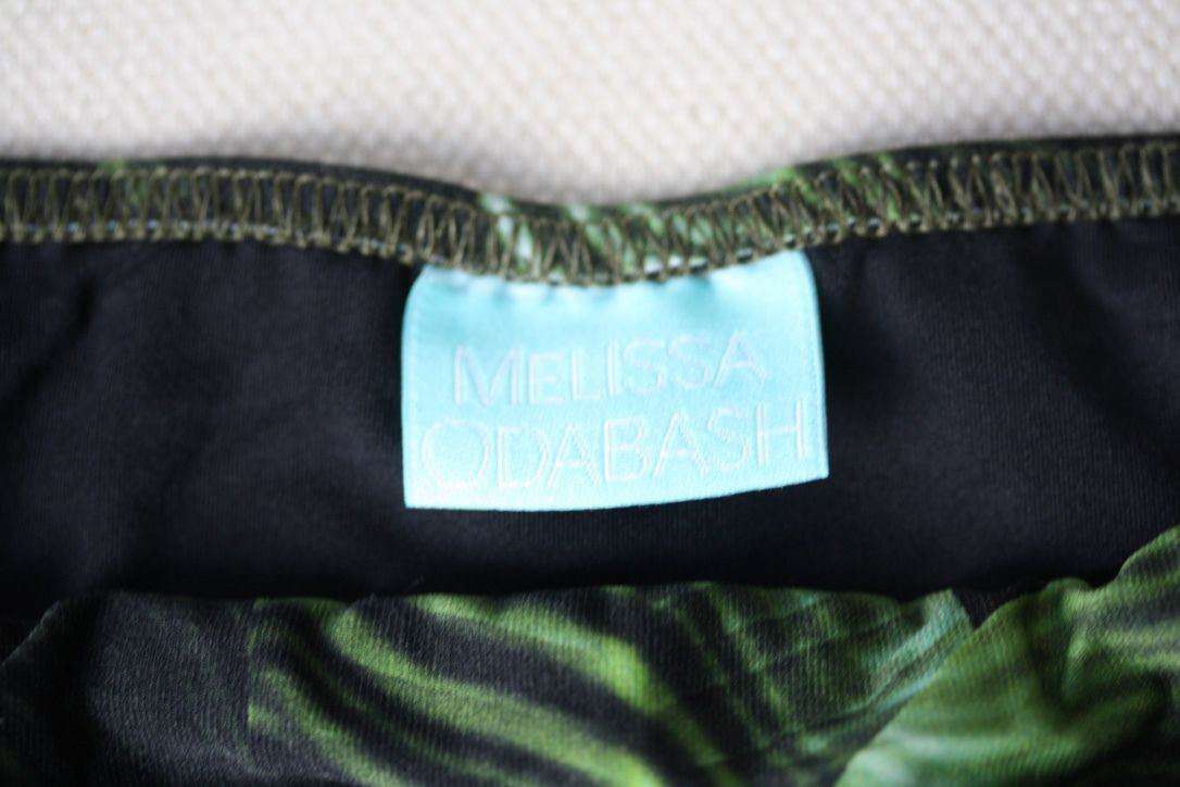 MELISSA ODABASH PALM GREEN BIKINI UK 10/14