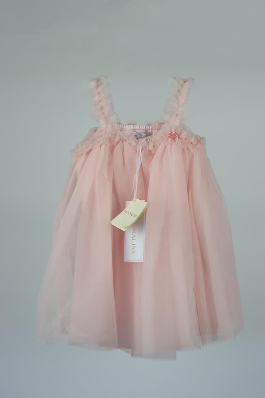 MONNALISA BABY GIRLS TULLE DRESS 24 MONTHS