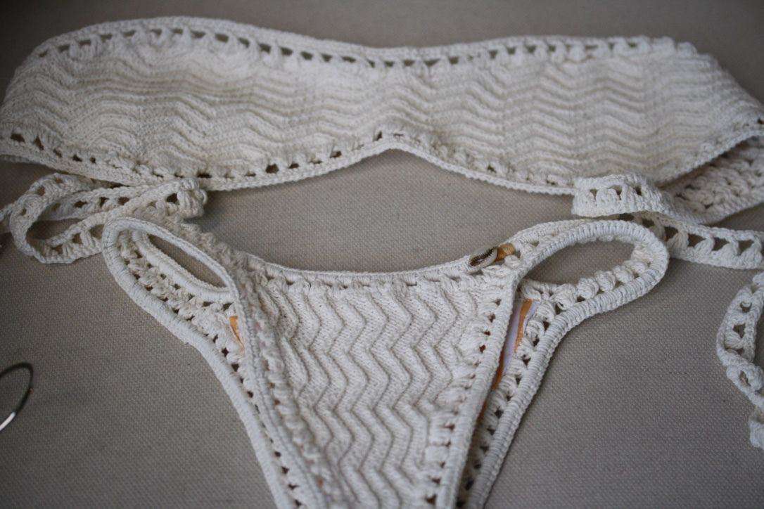 SHE MADE ME CROCHET BIKINI SMALL/MEDIUM/LARGE