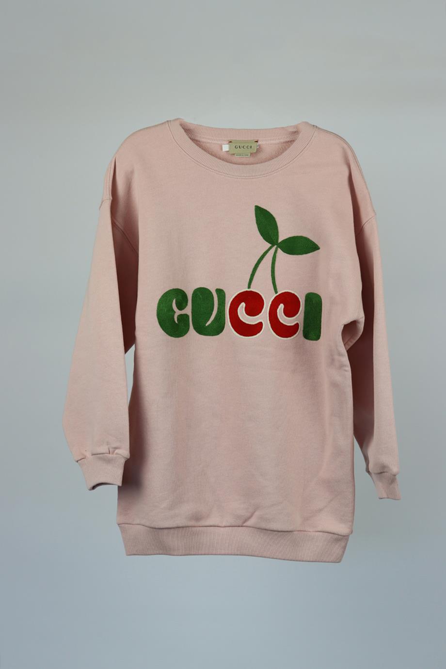 GUCCI KIDS GIRLS COTTON SWEATSHIRT 8 YEARS