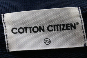 COTTON CITIZEN MALIBU DESTROYED CREWNECK SWEATER XSMALL