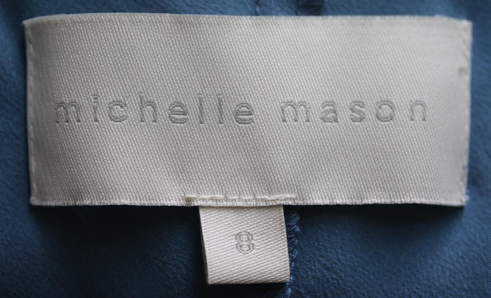 MICHELLE MASON DOUBLE LAYER DRESS US 8 UK 12
