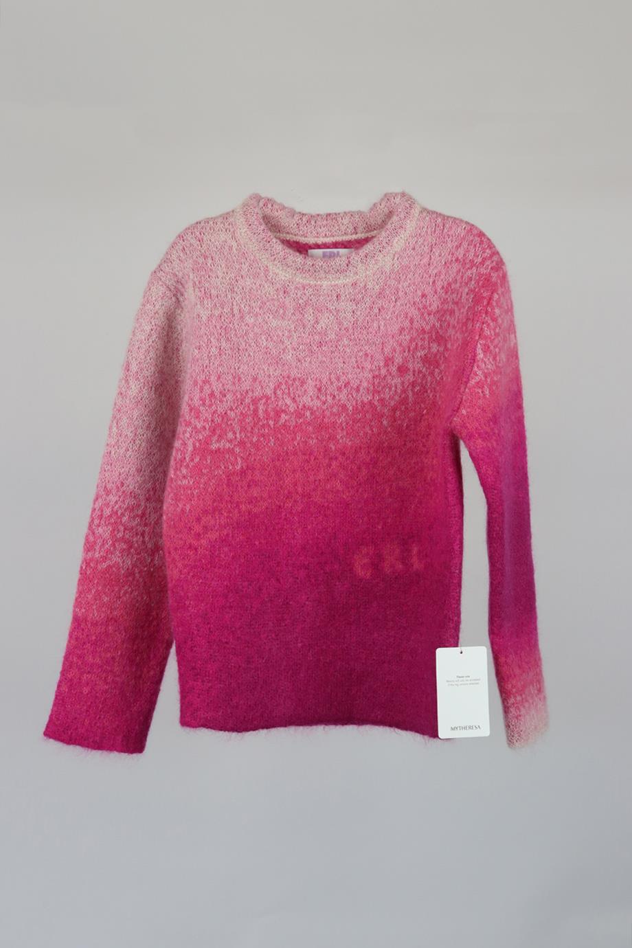 ERL KIDS KIDS UNISEX KNITTED SWEATER AND BEANIE SET 10 YEARS