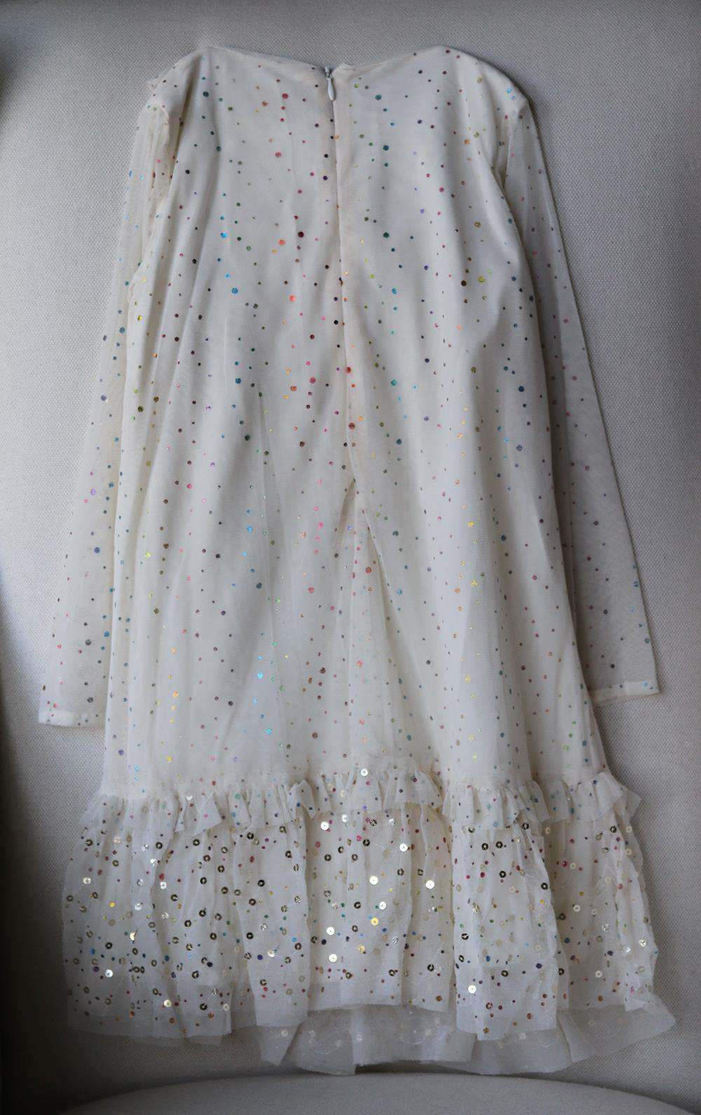 BILLIEBLUSH KIDS GIRLS SEQUIN AND TULLE DRESS 6 YEARS