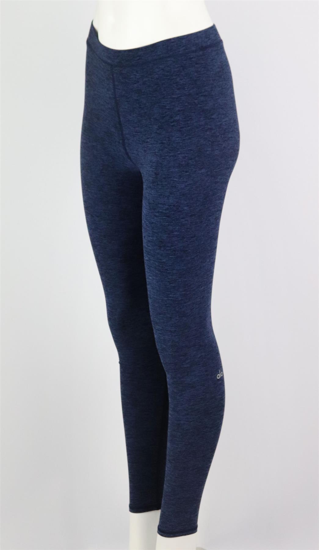 ALO YOGA ALOSOFT FLOW HIGH RISE STRETCH LEGGINGS SMALL