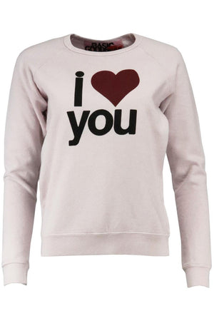 FREE CITY PRINTED COTTON JERSEY SWEATSHIRT SMALL