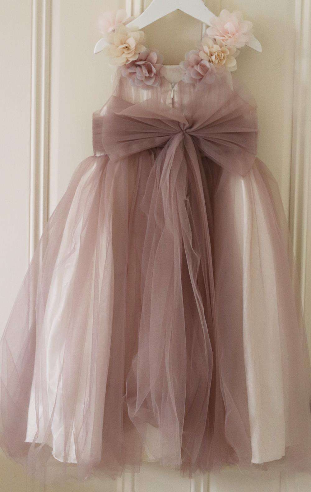 ROMANO PRINCESS KIDS GIRLS SATIN AND TULLE DRESS 6 YEARS