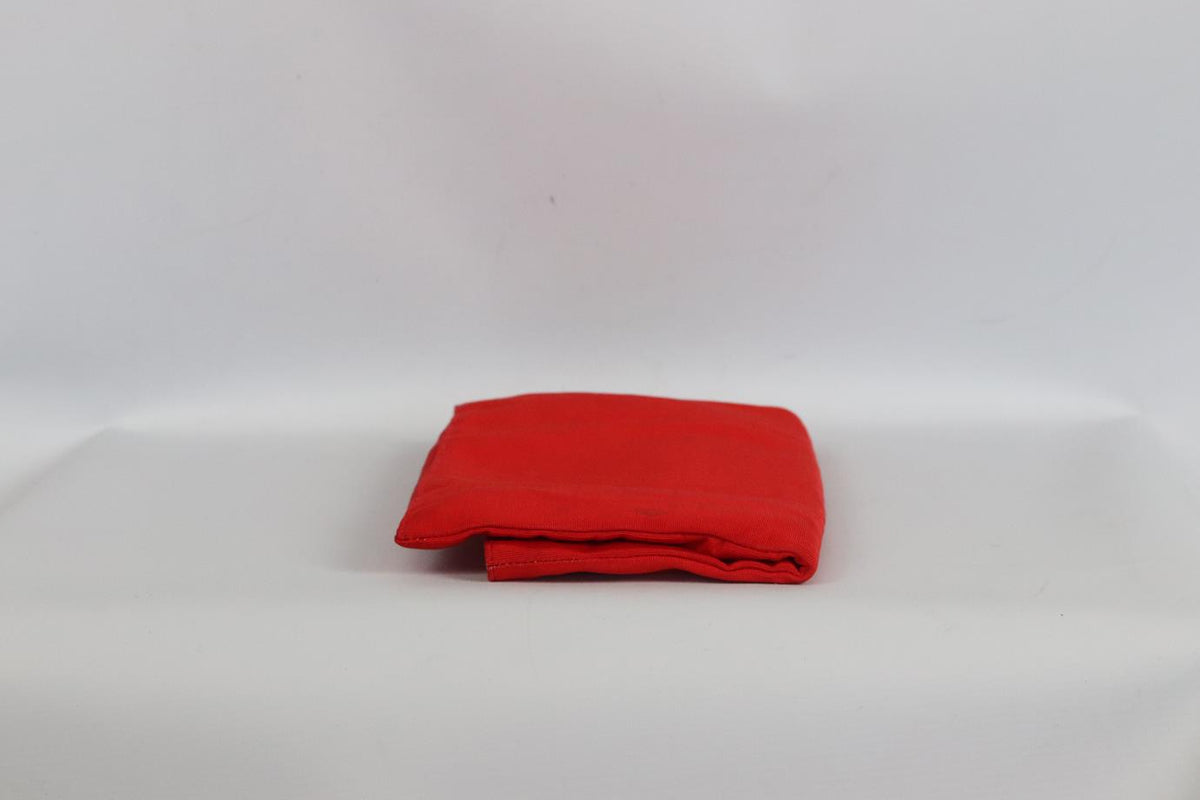 FENDI CHAMELEON FF JACQUARD GROSGRAIN CLUTCH