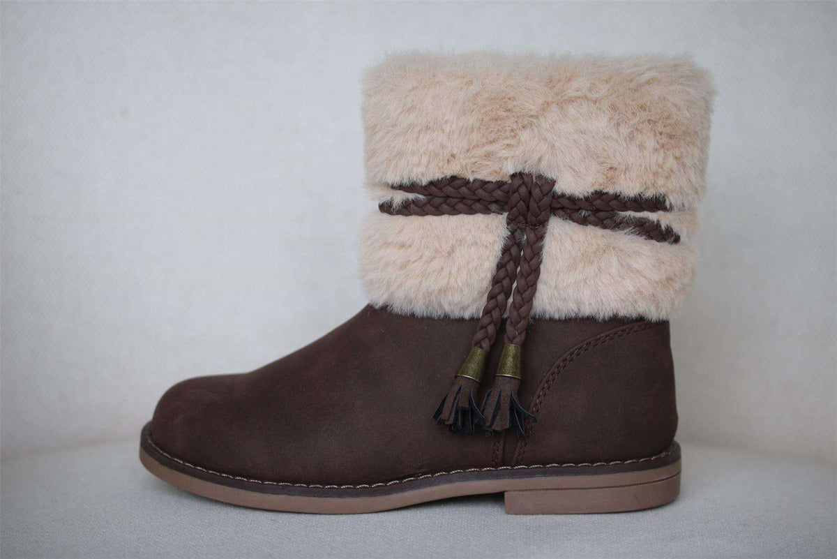 MAYORAL GIRLS BROWN BOOTS EU 28 UK 10
