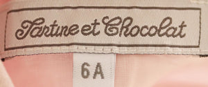 TARTINE ET CHOCOLAT KIDS GIRLS LINEN DRESS 6 YEARS