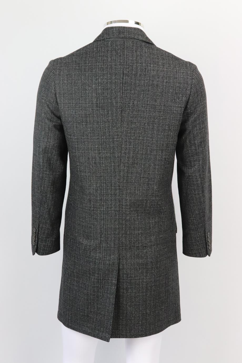 NN07 MEN'S WOOL AND CASHMERE BLEND COAT IT 44 UK/US CHEST 34