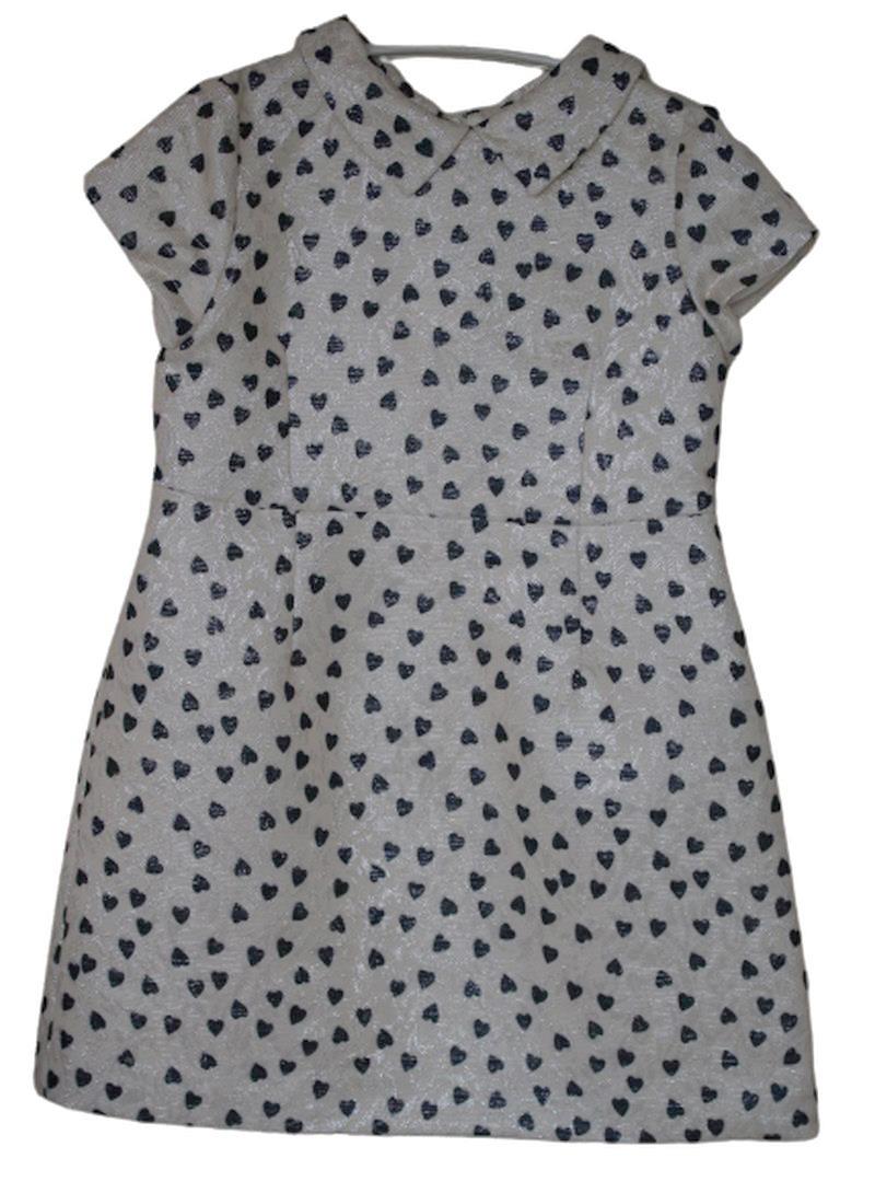 BONPOINT GIRLS HEART PRINT DIVA DRESS 4 YEARS