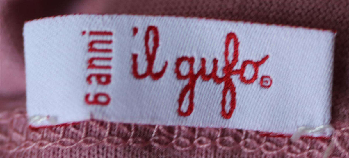 IL GUFO KIDS GIRLS RUFFLE COTTON TOP 6 YEARS