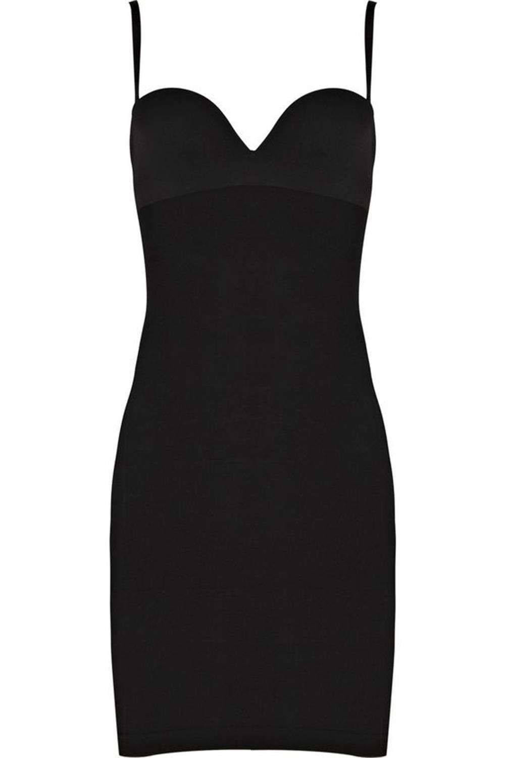 WOLFORD OPAQUE NATURAL LIGHT FORMING DRESS SMALL