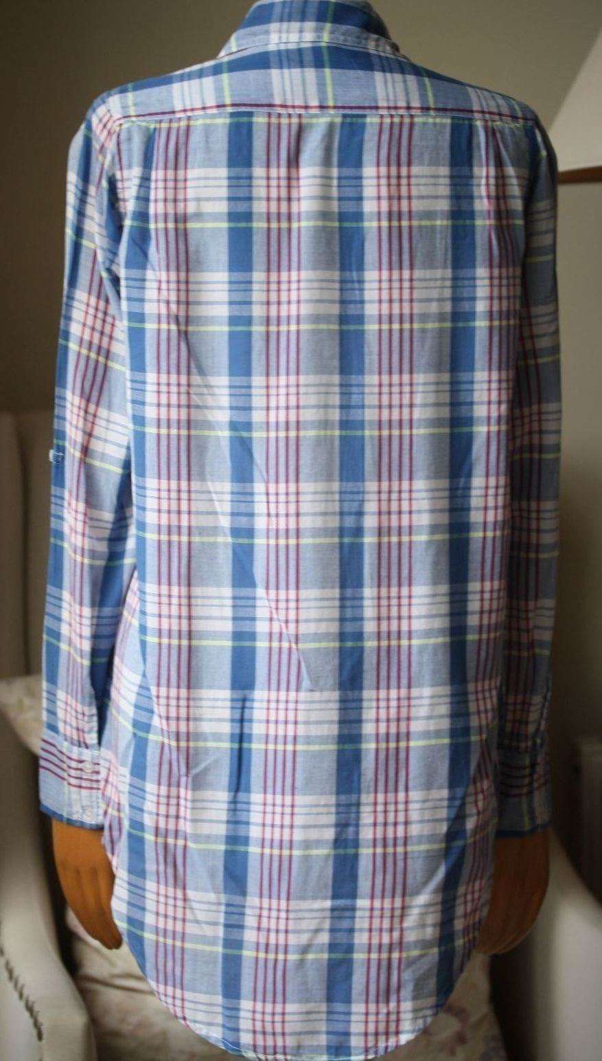 SUNDRY PLAID BASIC SHIRT 1 UK 8