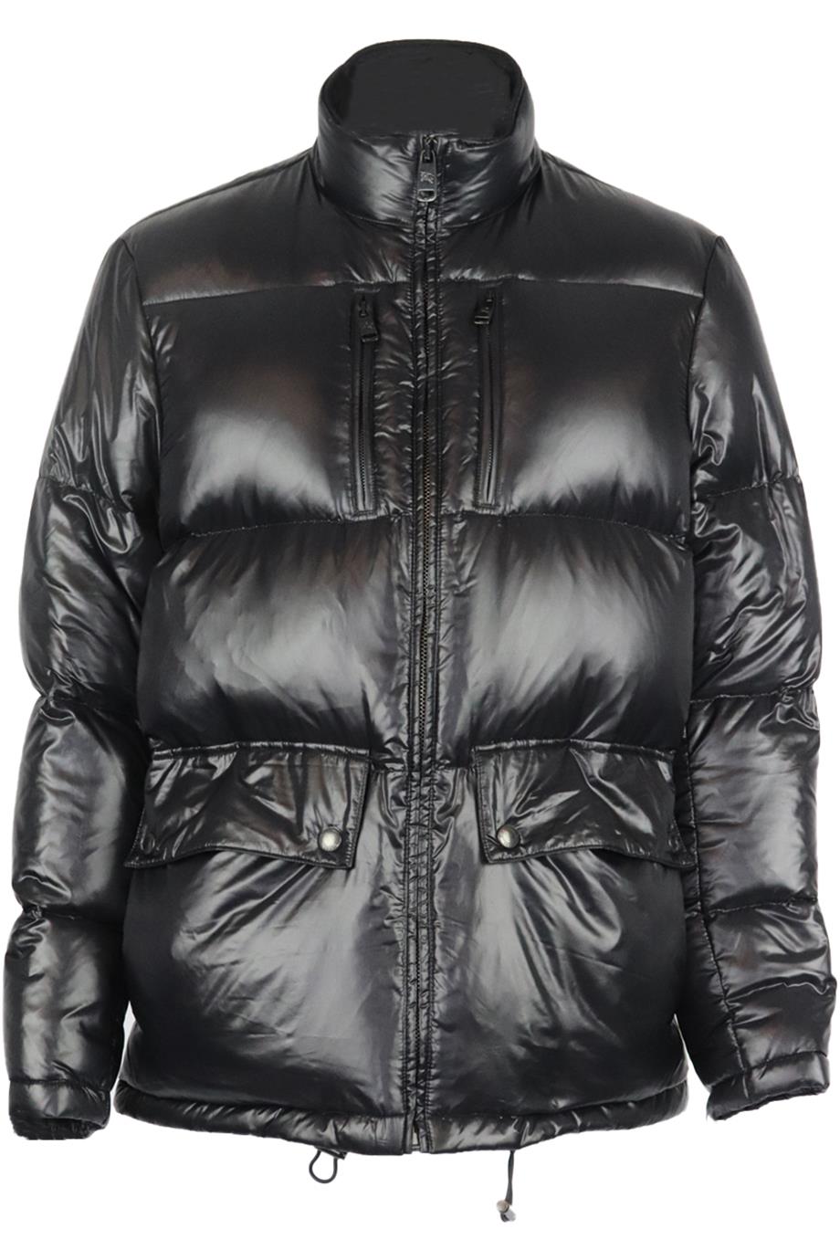 BURBERRY MEN'S QUILTED SHELL DOWN JACKET LARGE