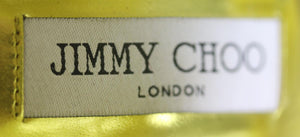 JIMMY CHOO MALIKA PERFORATED SUEDE SANDALS EU 38.5 UK 5.5 US 8.5