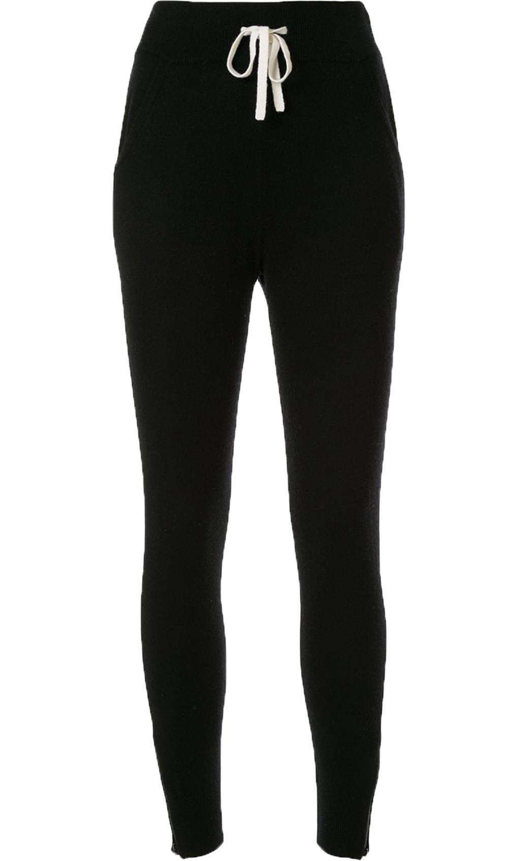 JAMES PERSE CASHMERE KNIT TRACK PANTS UK 12