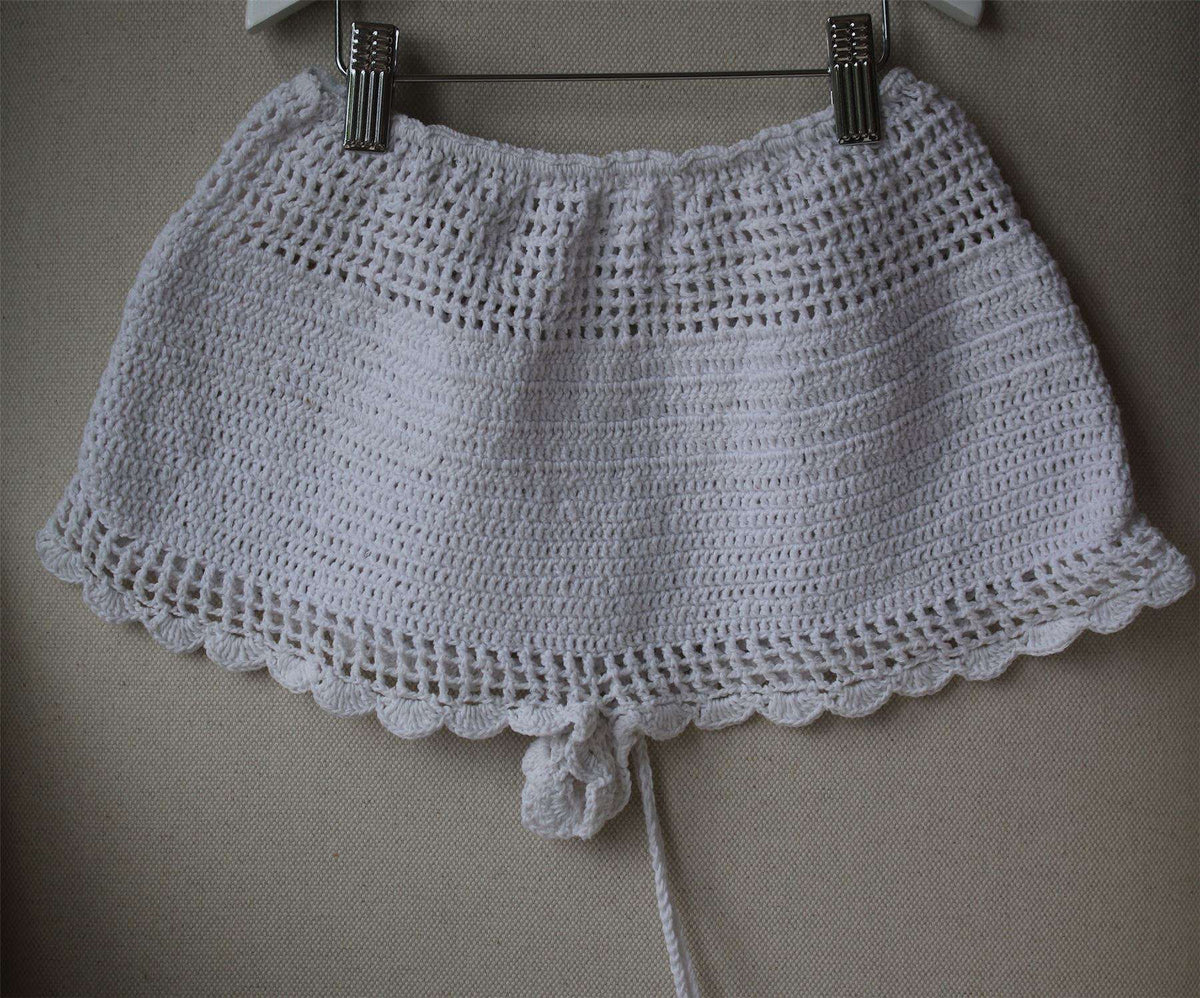 ANDI BAGUS BRIDIE CROCHET SHORTS S/M