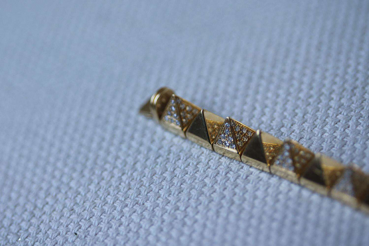 ANITA KO YELLOW GOLD DIAMOND LUXE BRACELET