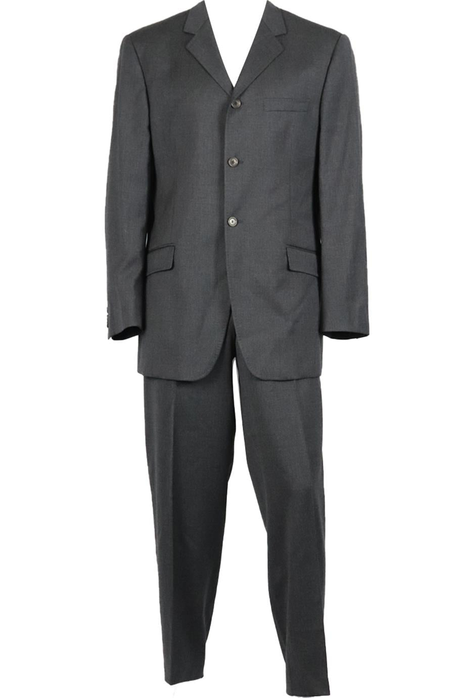 DOLCE AND GABBANA MEN'S WOOL BLEND TWO PIECE SUIT IT 52 UK/US CHEST 42