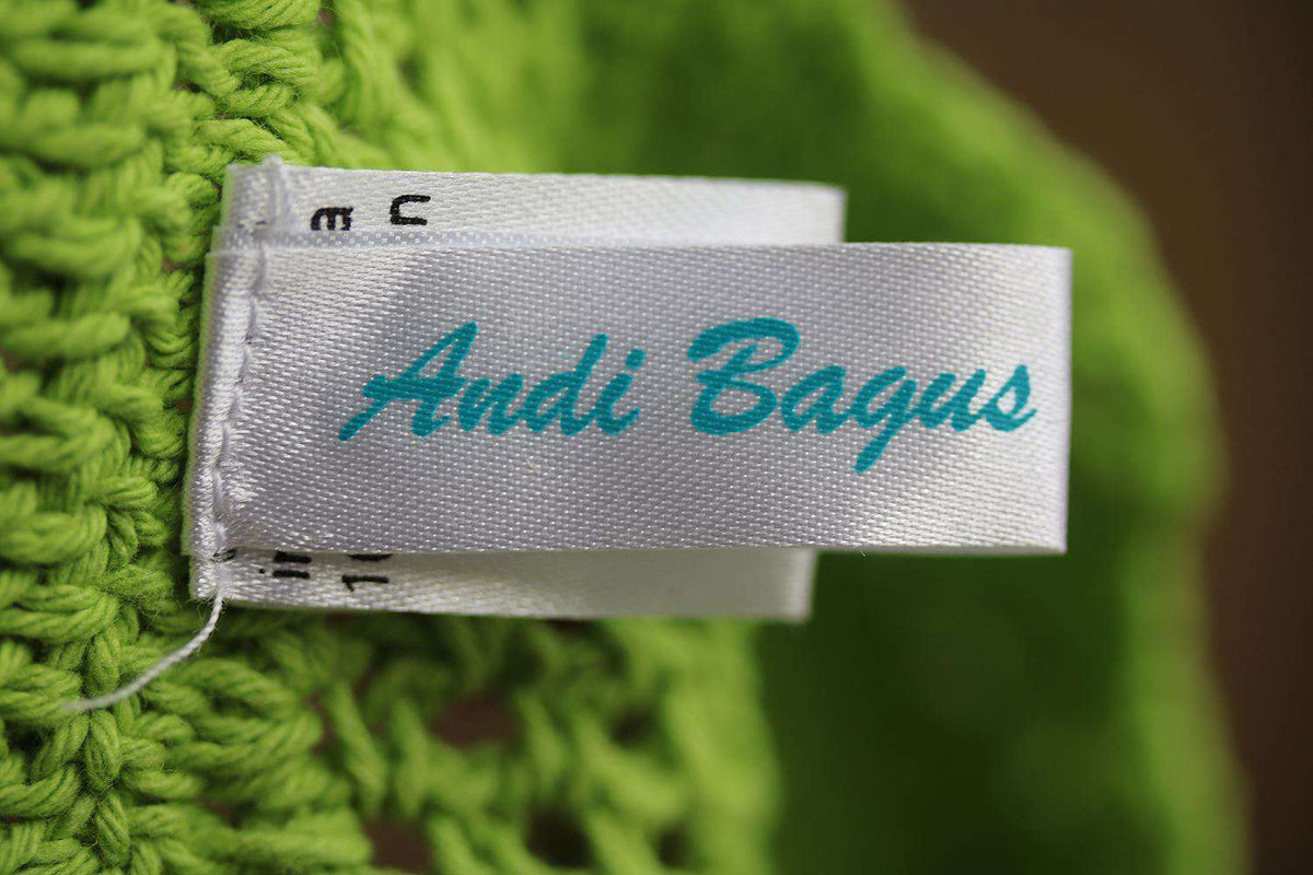 ANDI BAGUS BOBBLE TASSEL CROCHET TOP ONE SIZE